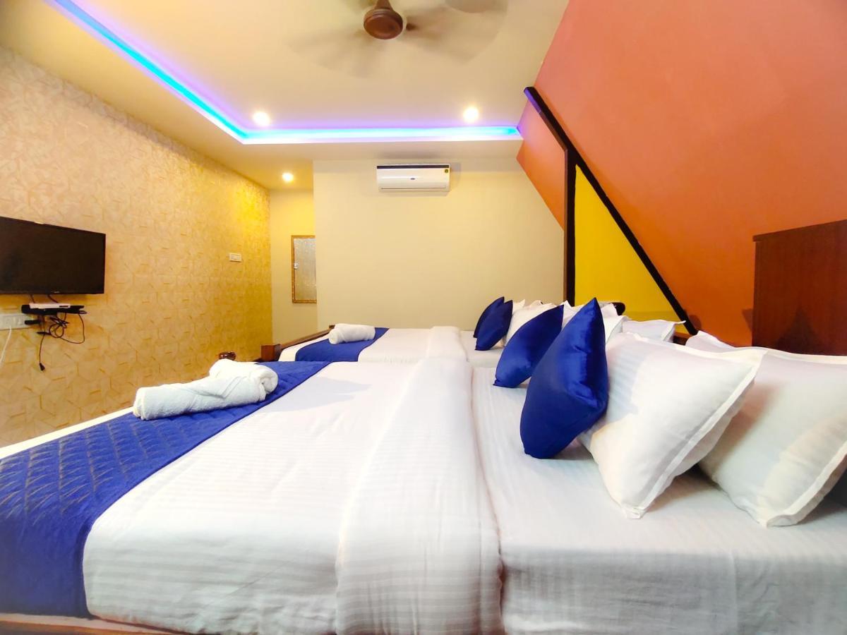 Pv Cottages - Serenity Beach Puducherry Buitenkant foto
